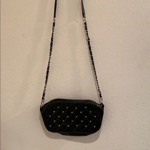 Black crossbody bag